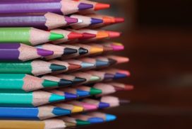 Group of Colored Pencils